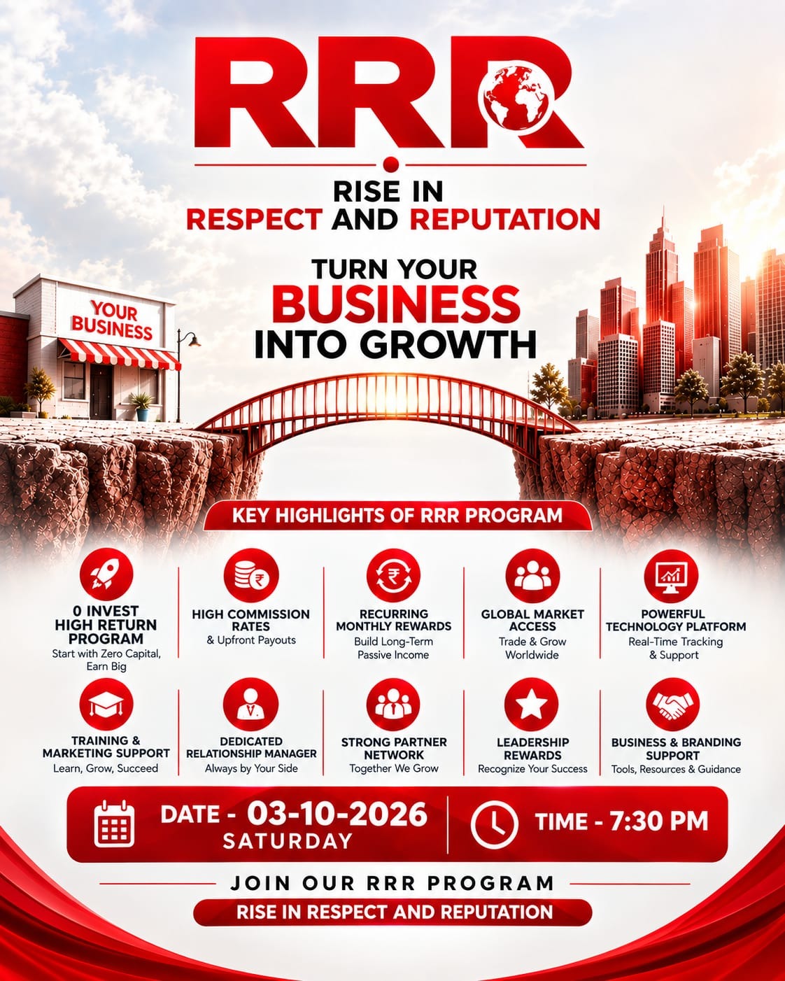 RISE IN RESPECT & REPUTATION (RRR)